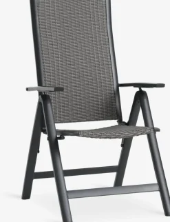 Sillas De Jardín>JUTLANDIA UGLEVSilla reclinable UGLEV gris