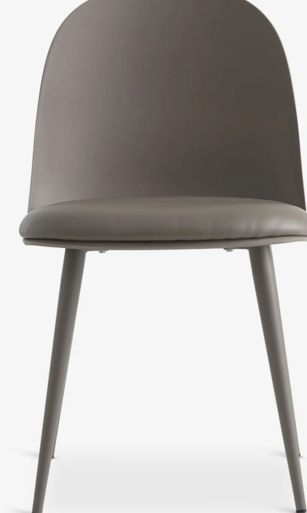 Sillas De Comedor>JYSK ULDALSilla de comedor ULDAL polipiel marrón