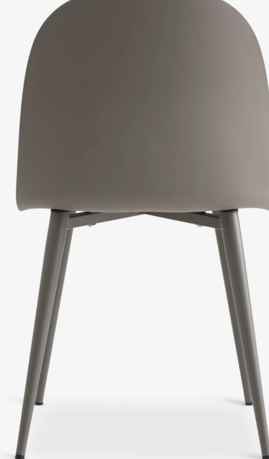 Sillas De Comedor>JYSK ULDALSilla de comedor ULDAL polipiel marrón