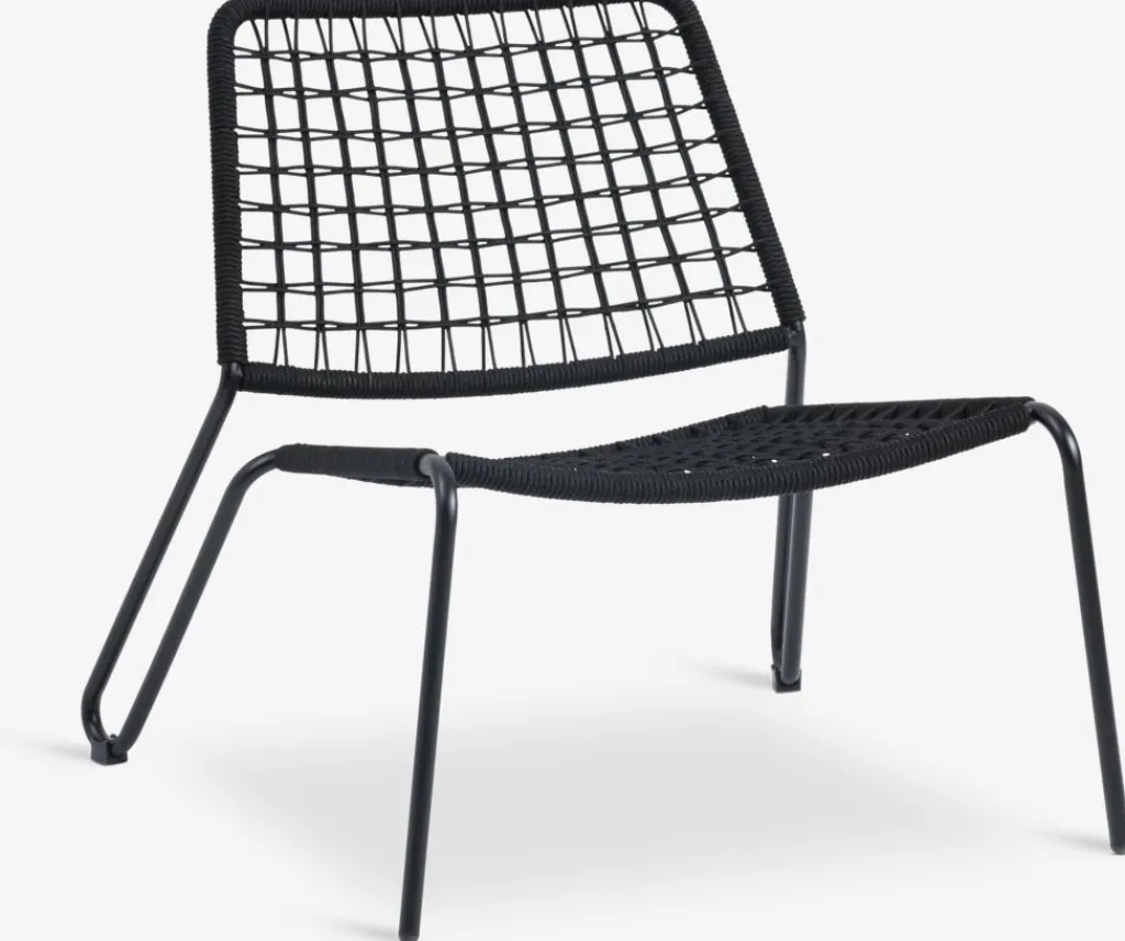 Sillas De Jardín|Muebles De Jardín>JYSK ULLAREDSillón de exterior ULLARED negro