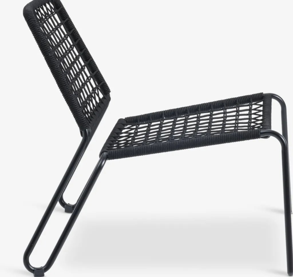 Sillas De Jardín|Muebles De Jardín>JYSK ULLAREDSillón de exterior ULLARED negro