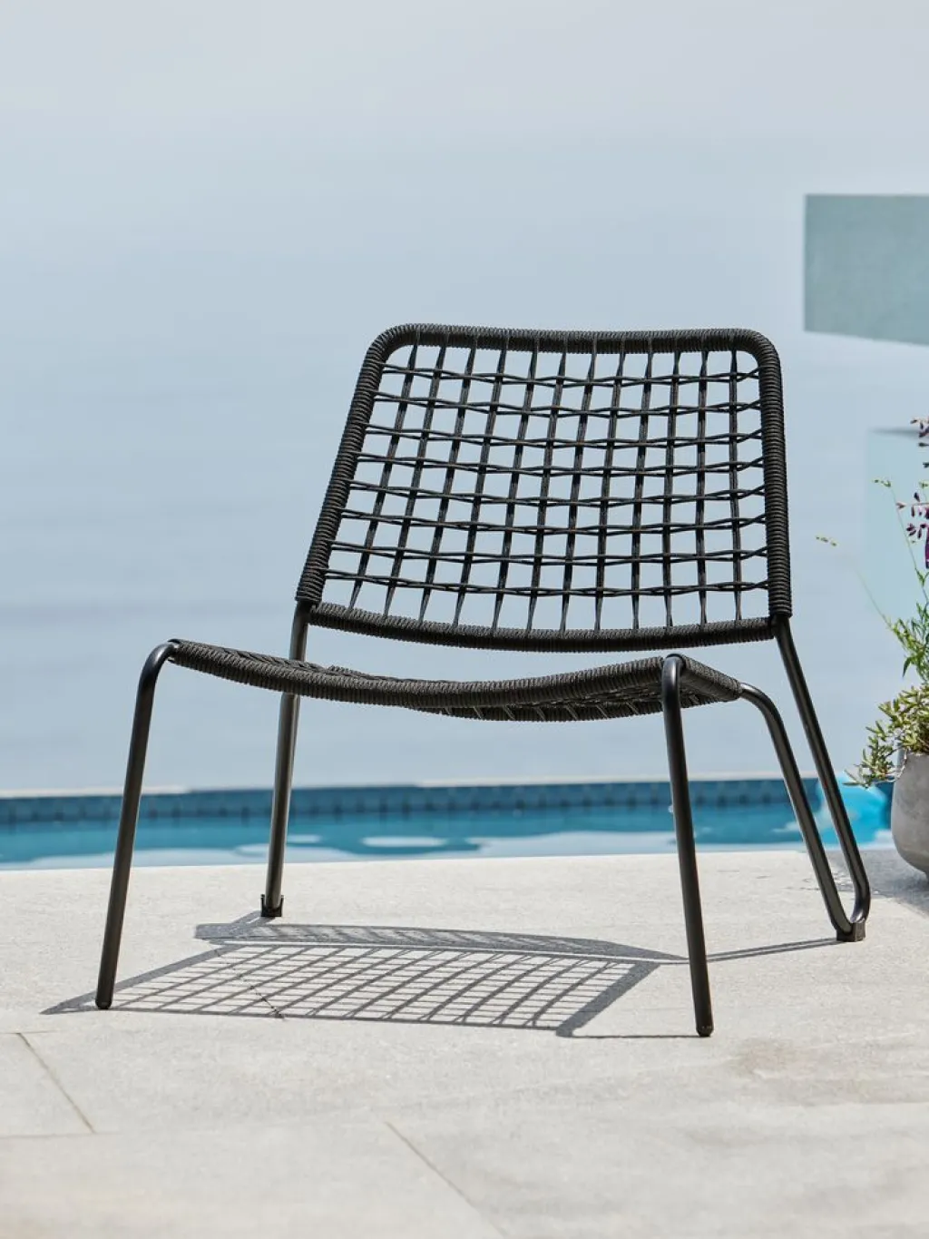 Sillas De Jardín|Muebles De Jardín>JYSK ULLAREDSillón de exterior ULLARED negro