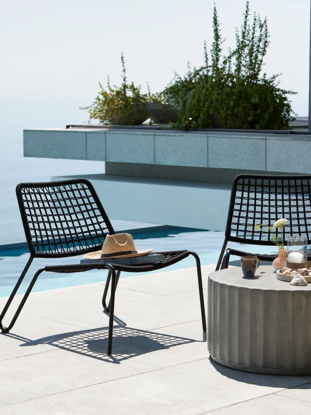 Sillas De Jardín|Muebles De Jardín>JYSK ULLAREDSillón de exterior ULLARED negro