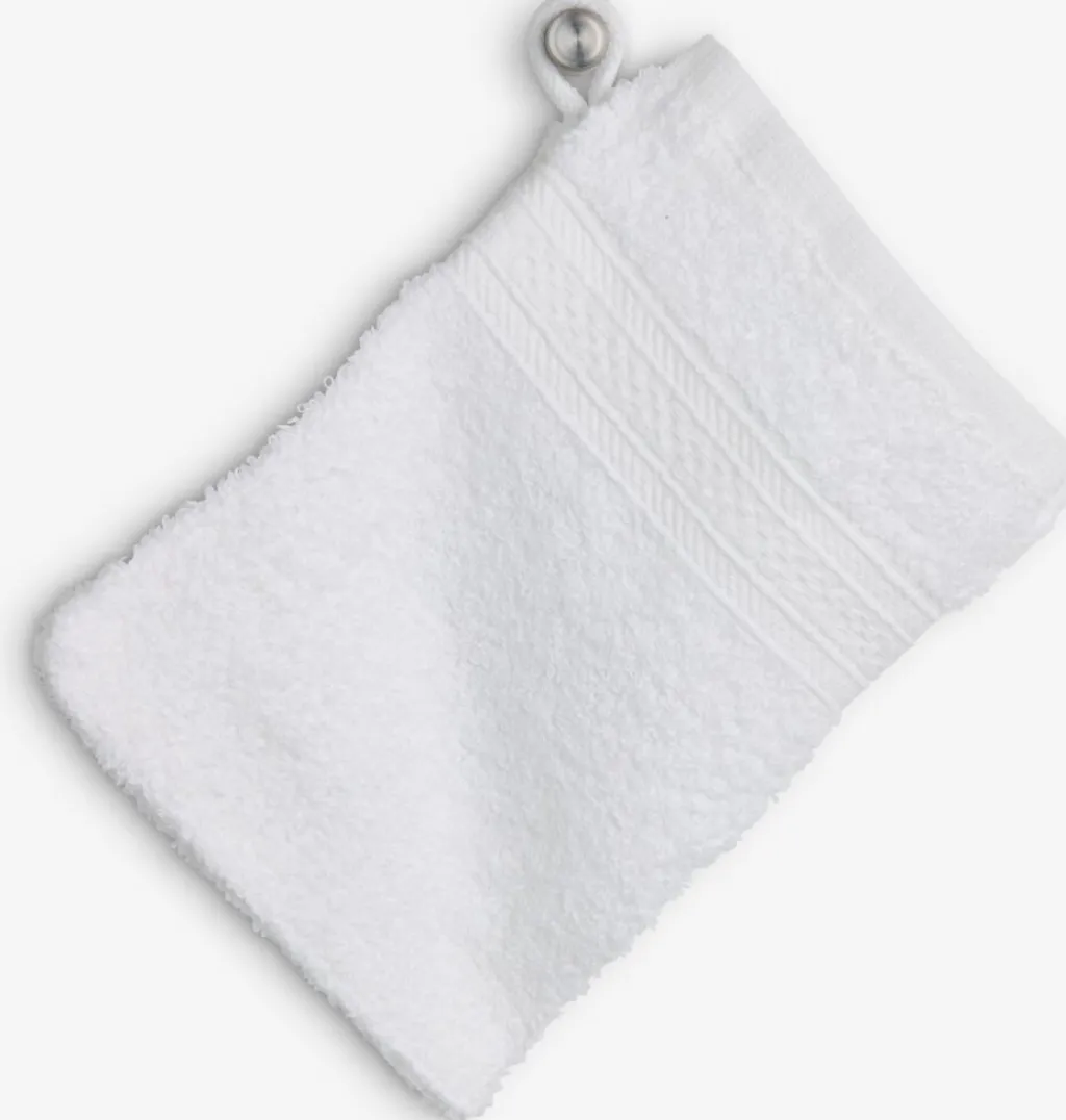 Toallas De Lavabo|Toallas De Manos>JYSK UPPSALABASICManopla de baño UPPSALA 14x20 Blanco