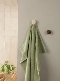 Toallas De Lavabo|Toallas De Manos>JYSK UPPSALABASICToalla de mano UPPSALA 50x90cm Verde claro