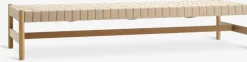 Divanes Cama>JYSK VADEHAVETDiván cama VADEHAVET 189x67 tela natural/roble