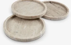 Accesorios Decoracion>JYSK VALDEMARBandeja decorativa VALDEMAR Ø25cm mármol