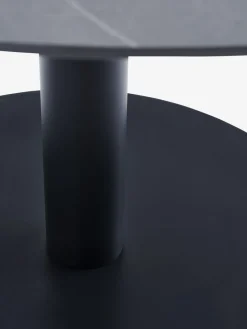 Conjuntos Mesa Y Sillas De Jardín>JYSK VAMDRUP + STRANDBYMesa VAMDRUP Ø120 + 4 sillas STRANDBY gris
