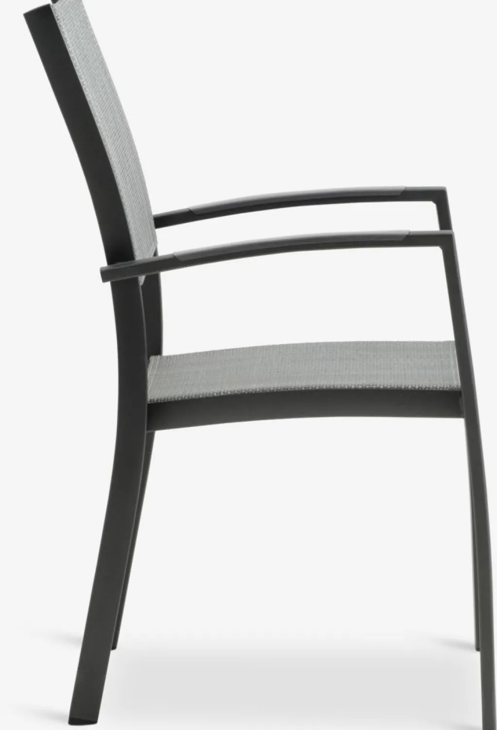Conjuntos Mesa Y Sillas De Jardín>JYSK VAMDRUP + STRANDBYMesa VAMDRUP Ø120 + 4 sillas STRANDBY gris