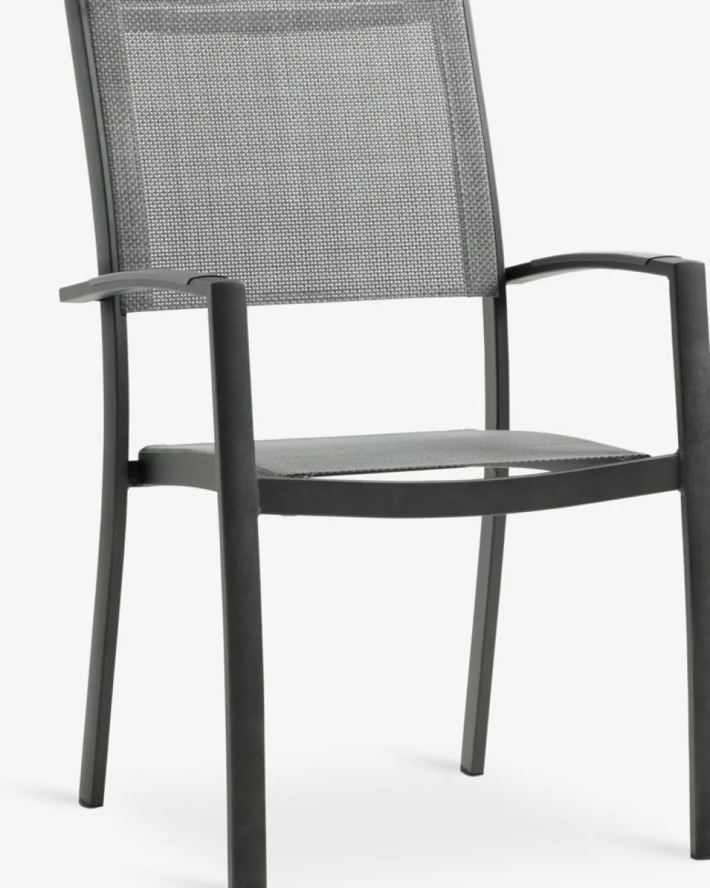 Conjuntos Mesa Y Sillas De Jardín>JYSK VAMDRUP + STRANDBYMesa VAMDRUP Ø120 + 4 sillas STRANDBY gris