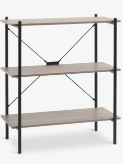 Estanterias Y Librerías|Estanterias Y Librerías>JYSK VANDBORGEstantería VANDBORG 3 estantes roble claro/negro Roble claro+Negro