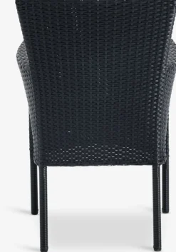 Conjuntos Mesa Y Sillas De Jardín>JUTLANDIA VATTRUP + AIDTMesa VATTRUP L206/321 + 4 sillas AIDT negro