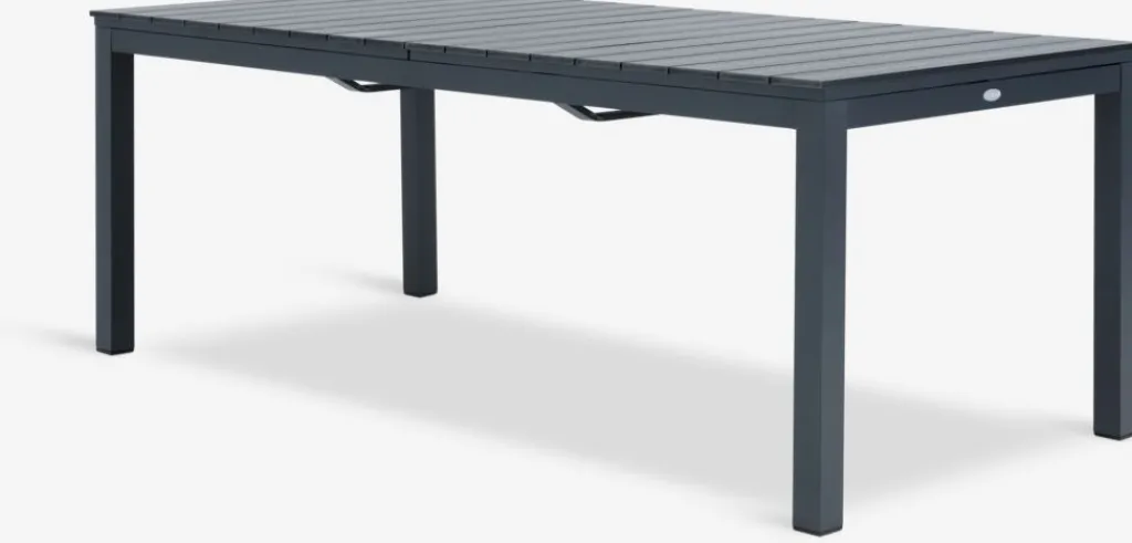 Conjuntos Mesa Y Sillas De Jardín>JUTLANDIA VATTRUP + AIDTMesa VATTRUP L206/321 + 4 sillas AIDT negro