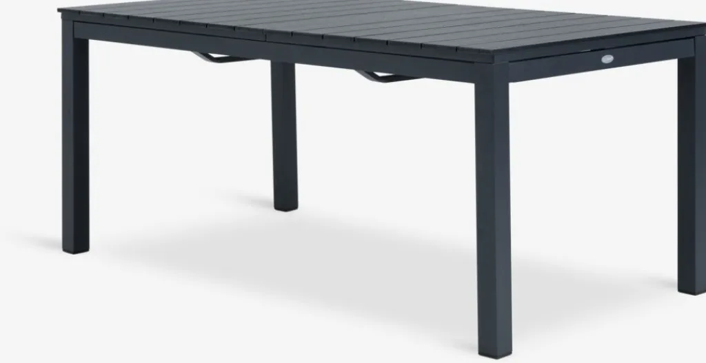 Conjuntos Mesa Y Sillas De Jardín>JUTLANDIA VATTRUP + AIDTMesa VATTRUP L172/276 + 4 sillas AIDT negro
