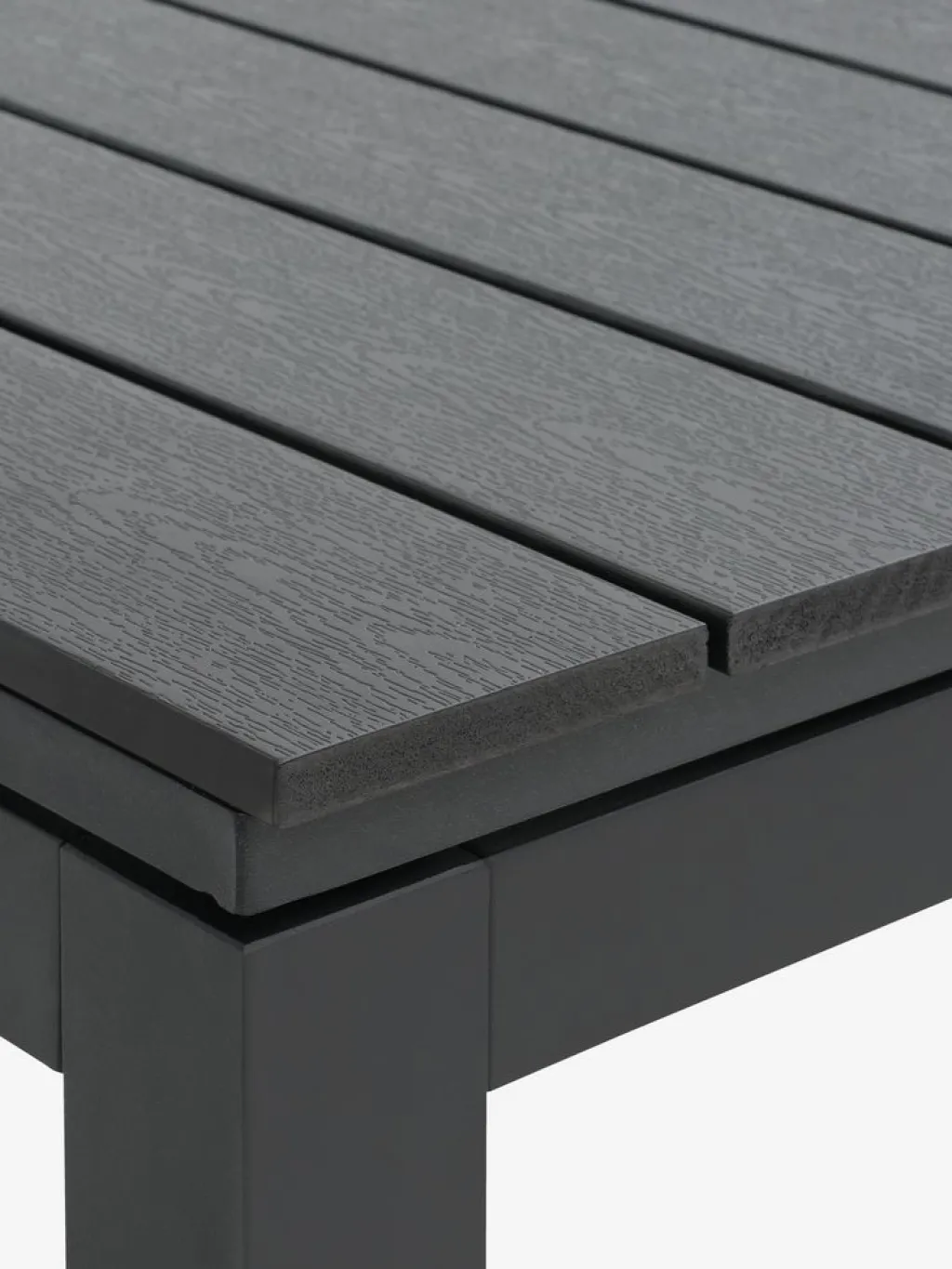 Conjuntos Mesa Y Sillas De Jardín>JUTLANDIA VATTRUP + AIDTMesa VATTRUP L172/276 + 4 sillas AIDT negro