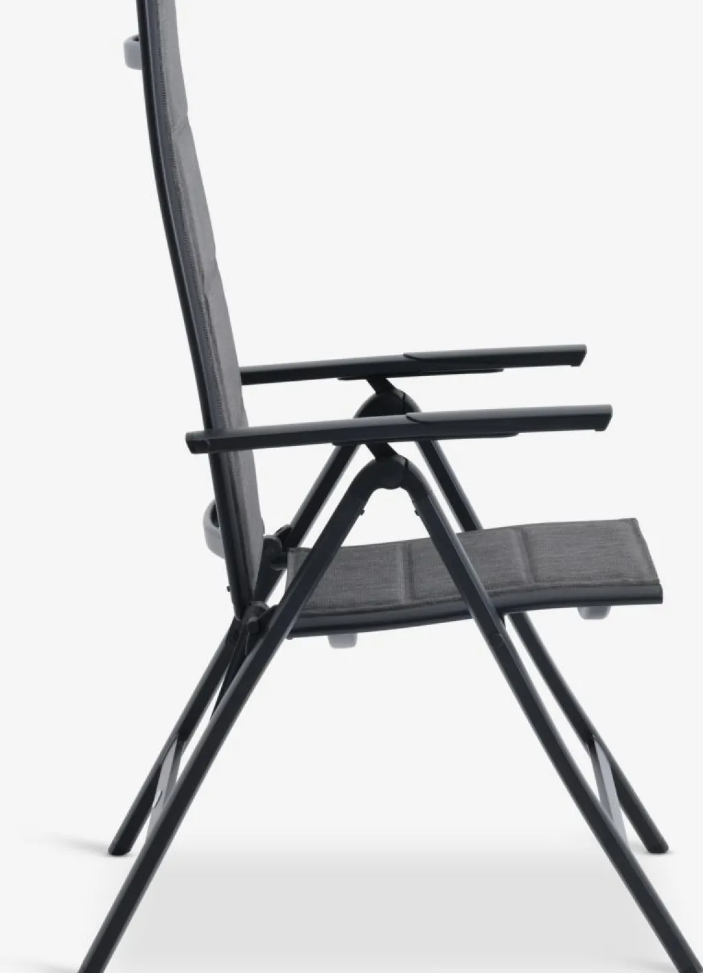 Conjuntos Mesa Y Sillas De Jardín>JUTLANDIA VATTRUP + MYSENMesa VATTRUP L206/321 negro + 4 sillas MYSEN gris