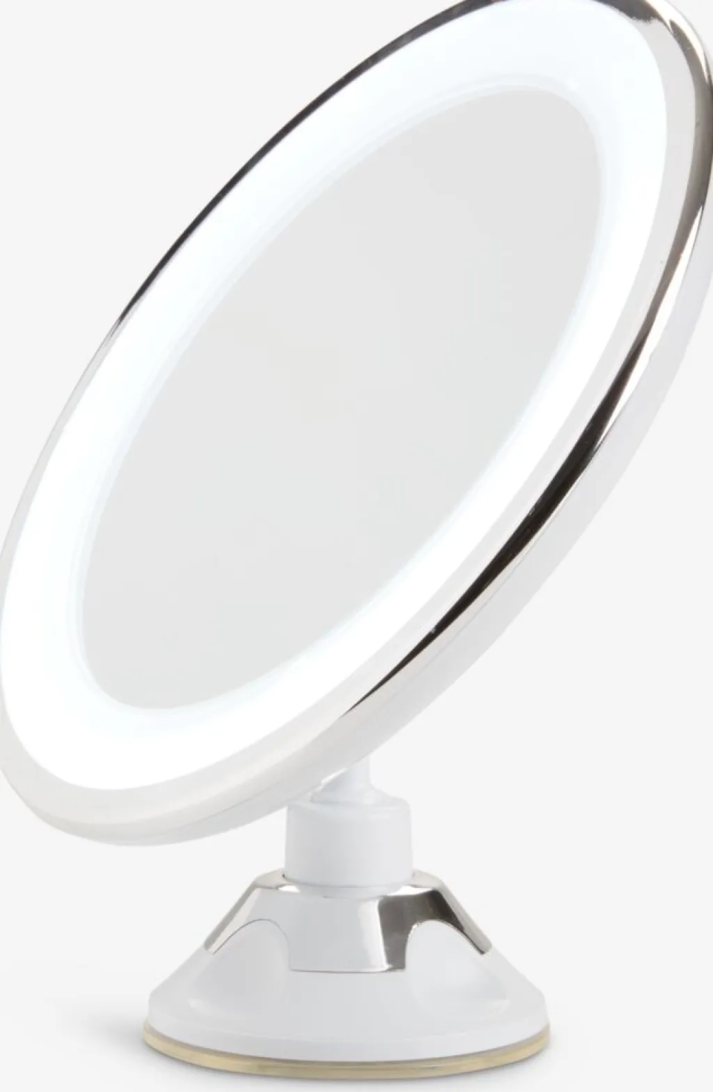 Cuidado Personal|Accesorios>JYSK VEDDIGEEspejo de maquillaje VEDDIGE con LED Ø20xA22cm blanco