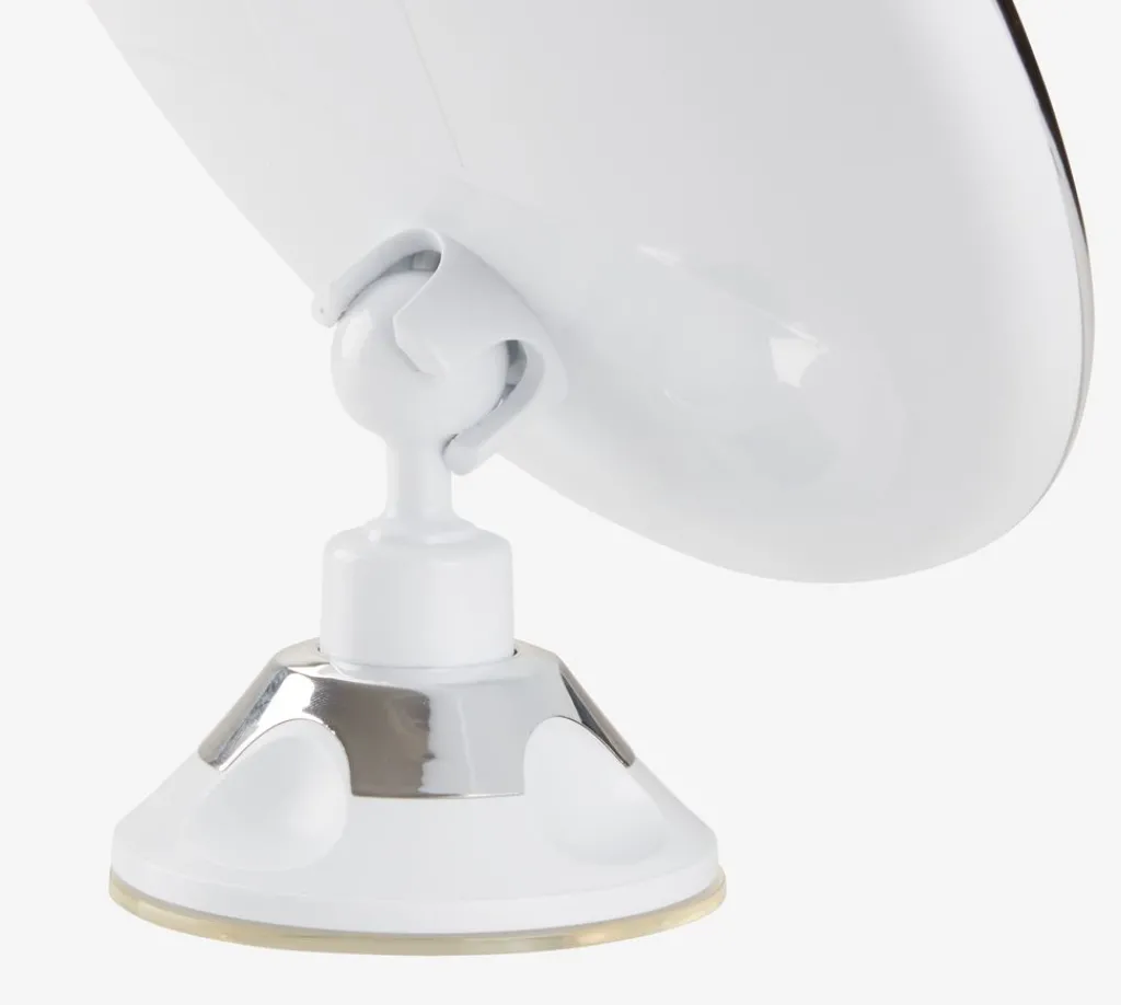 Cuidado Personal|Accesorios>JYSK VEDDIGEEspejo de maquillaje VEDDIGE con LED Ø20xA22cm blanco