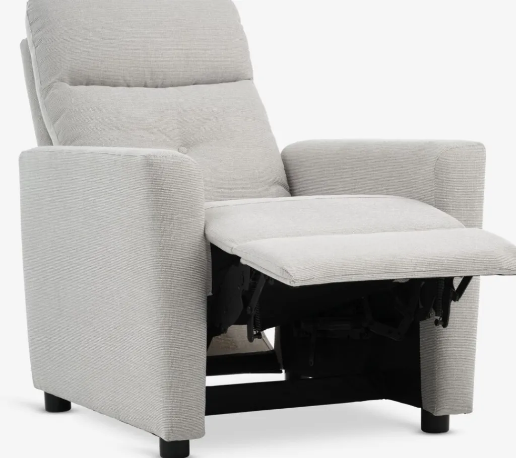 Sillones>JYSK VEJLBYSillón reclinable VEJLBY tela arena claro Arena clara