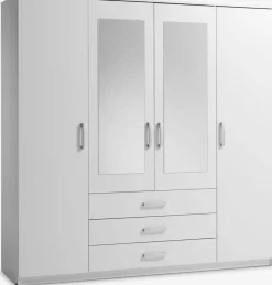 Armarios|Todos Los Armarios>JYSK VELLERUPArmario VELLERUP 200x200 combi Blanco