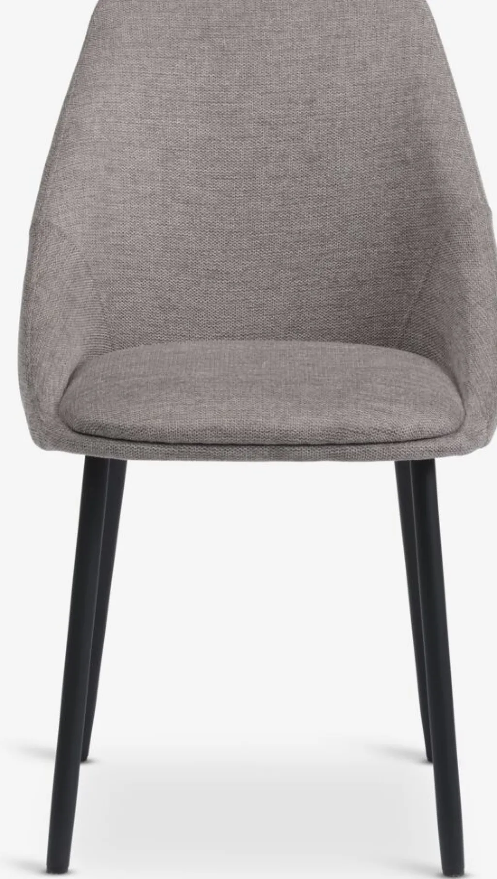 Sillas De Comedor>JYSK VELLEVSilla de comedor VELLEV tela arena/negro