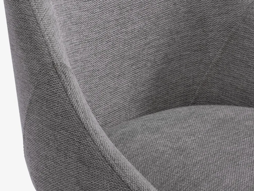 Sillas De Comedor>JYSK VELLEVSilla de comedor VELLEV tela arena/negro