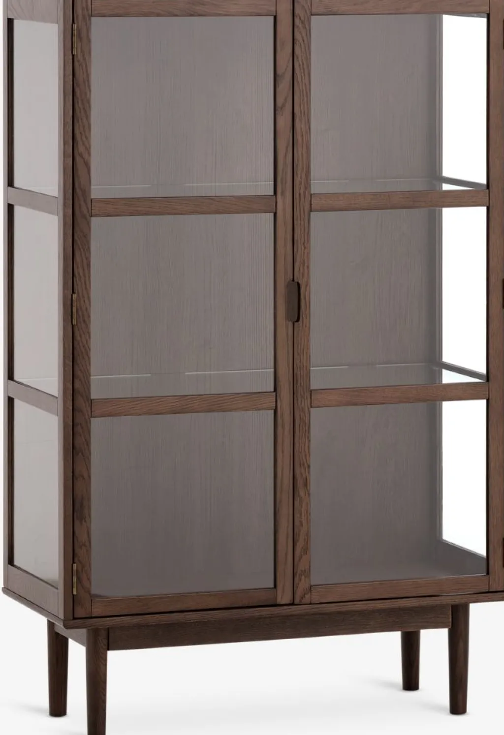 Vitrinas|Vitrinas>Royal Oak VESTERBYVitrina VESTERBY baja 2 puertas Roble oscuro
