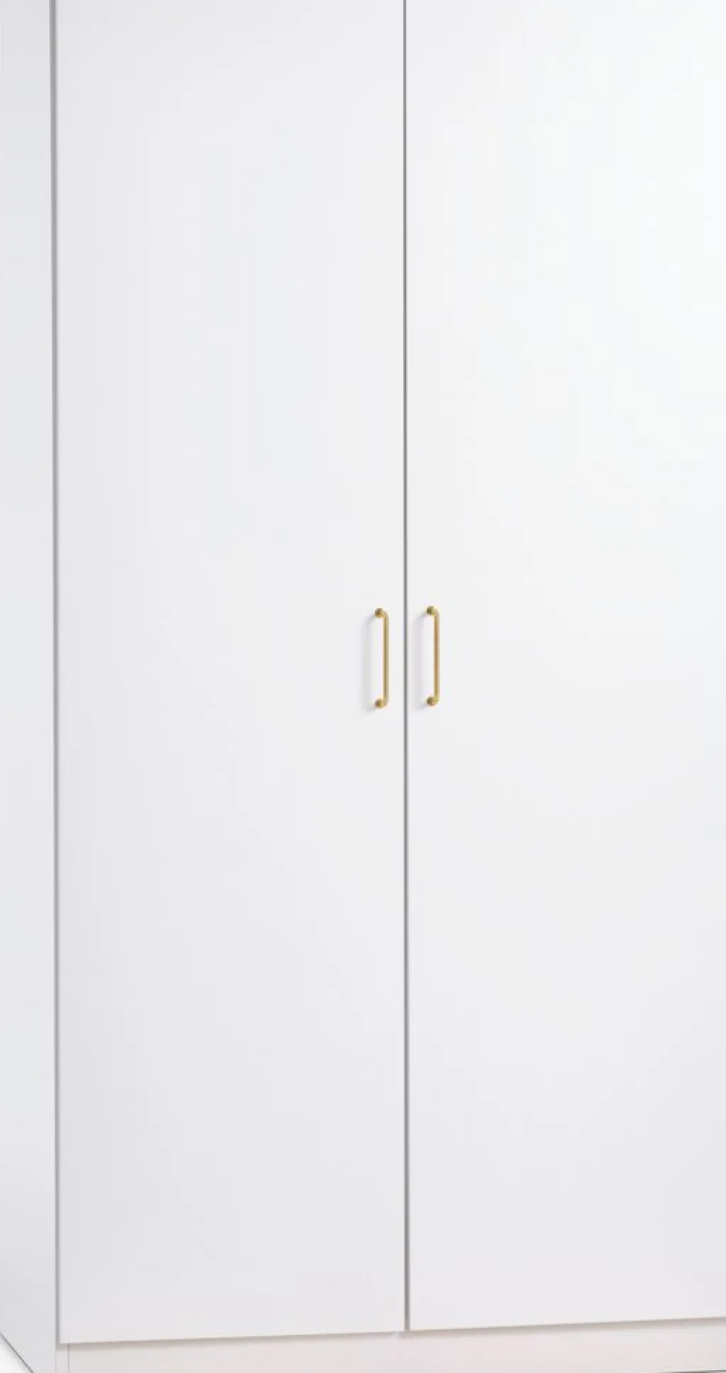 Armarios|Todos Los Armarios>JYSK VIBYArmario VIBY 101x200 2 puertas Blanco