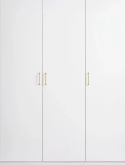 Armarios|Todos Los Armarios>JYSK VIBYArmario VIBY 150x200 3 puertas Blanco