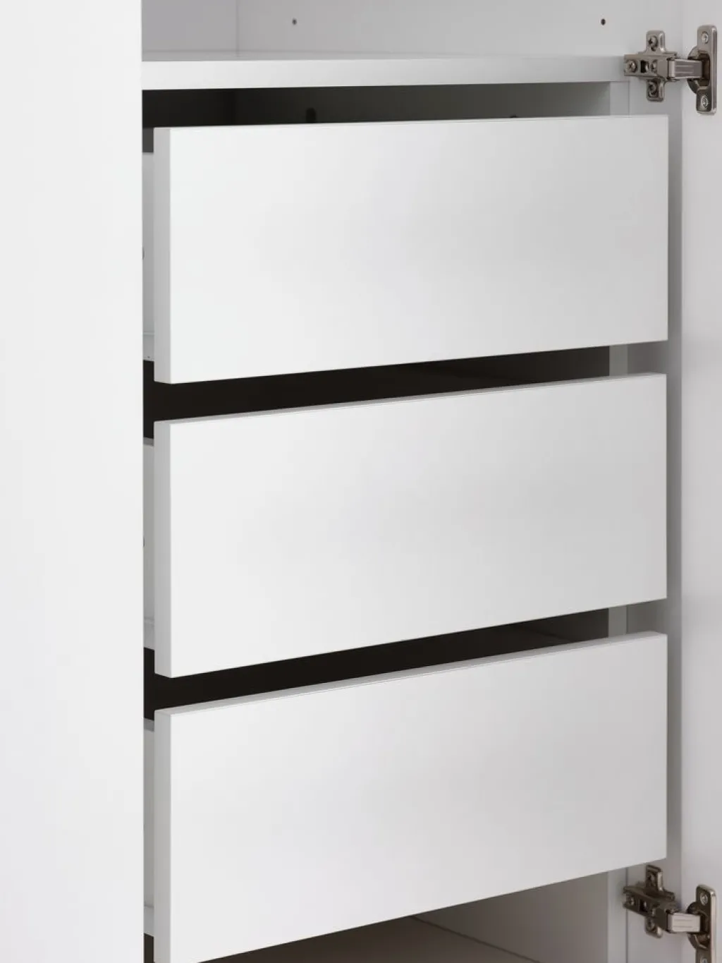 Armarios|Todos Los Armarios>JYSK VIBYInterior de armario para VIBY blanco 3 cajones