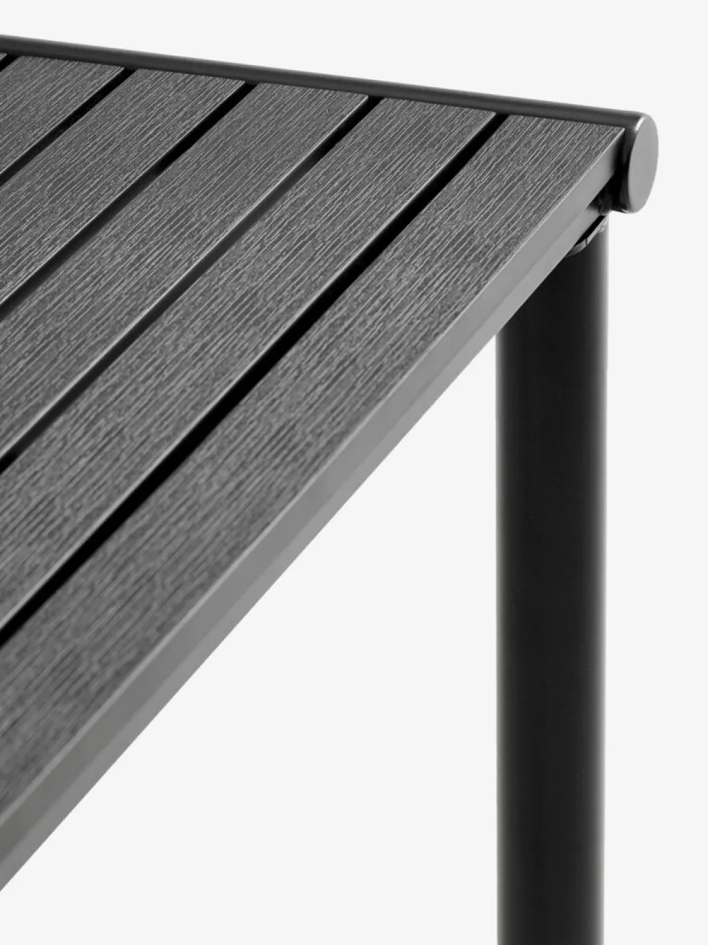Conjuntos Mesa Y Sillas De Jardín>JYSK VIERLI + INGSTRUPMesa VIERLI L149 + 4 sillas INGSTRUP negro