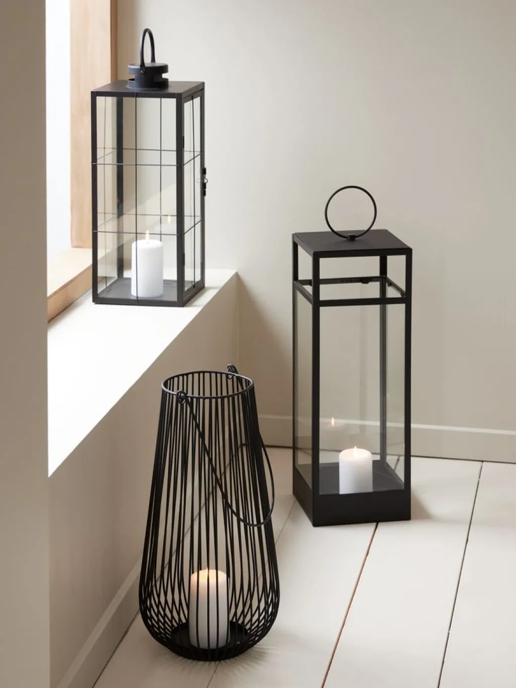 Faroles>JYSK VILLADSFarol VILLADS A20xL20xA50cm negro