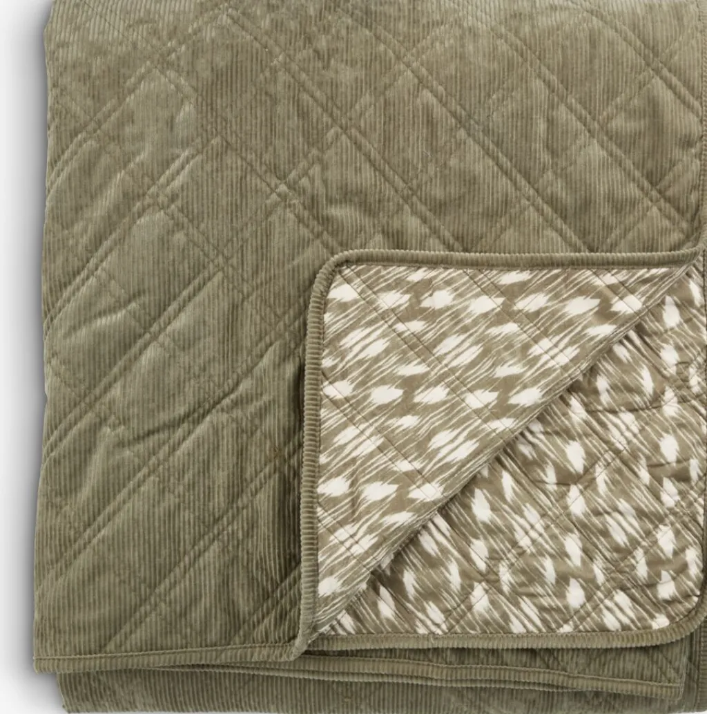 Colchas|Colchas>JYSK VILLMORELLColcha VILLMORELL 220x240 verde/blanco
