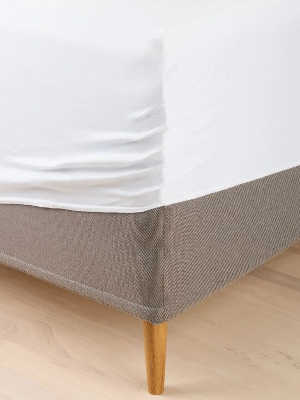 Sábanas Para Colchones|Sábanas Para Toppers>KRONBORG VILMAGOLDSábana bajera ajustable jersey VILMA 90x200x35 Blanco