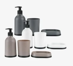 Dispensadores De Jabón|Cuidado Personal>JYSK VISLANDAJuego accesorios baño VISLANDA 3 unidades variado