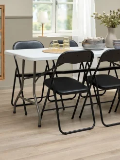 Sillas Plegables Y Taburetes>JYSK VIUFSilla plegable VIUF Negro