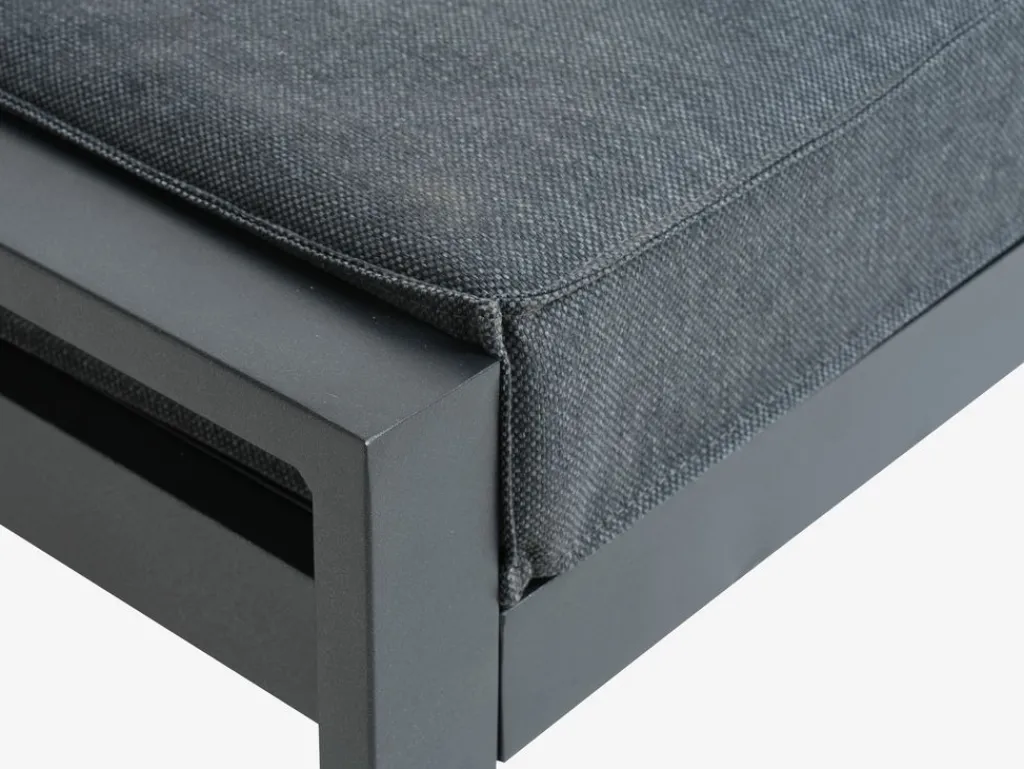 Muebles De Jardín|Tumbonas>JUTLANDIA VONGETumbona VONGE A75xL210 secado rápido Negro