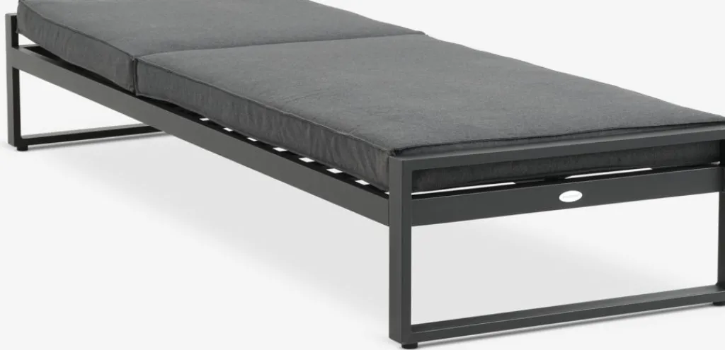 Muebles De Jardín|Tumbonas>JUTLANDIA VONGETumbona VONGE A75xL210 secado rápido Negro