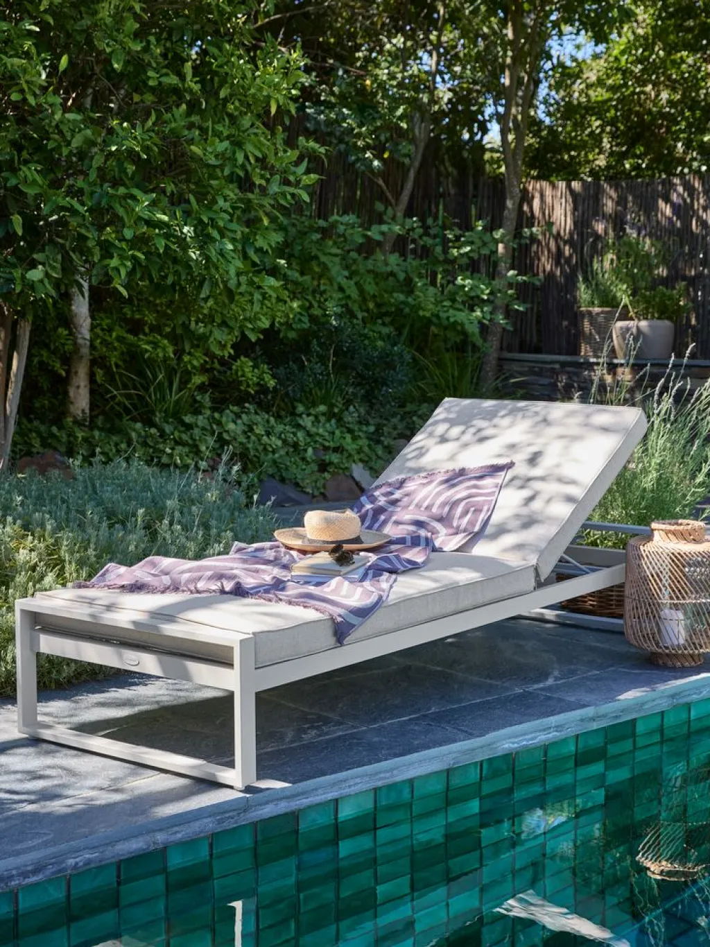 Muebles De Jardín|Tumbonas>JUTLANDIA VONGETumbona VONGE A75xL210 secado rápido beis Beige