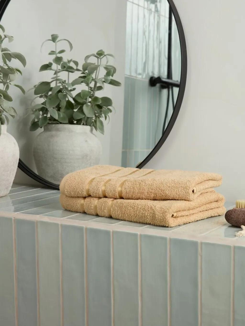 Toallas De Lavabo|Toallas De Manos>JYSK YSBYPLUSToalla de mano YSBY 50x90 beis Beige