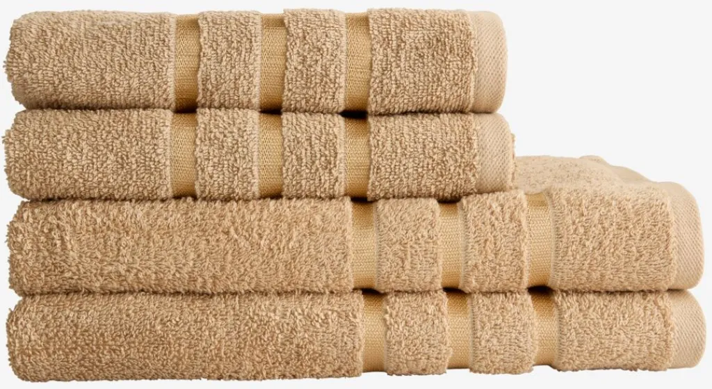 Toallas De Lavabo|Toallas De Manos>JYSK YSBYPLUSToalla de mano YSBY 50x90 beis Beige
