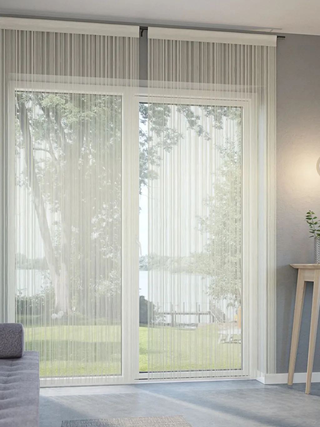 Cortinas De Hilos>JYSK YXLANCortina de hilos YXLAN 1x90x245 Crema